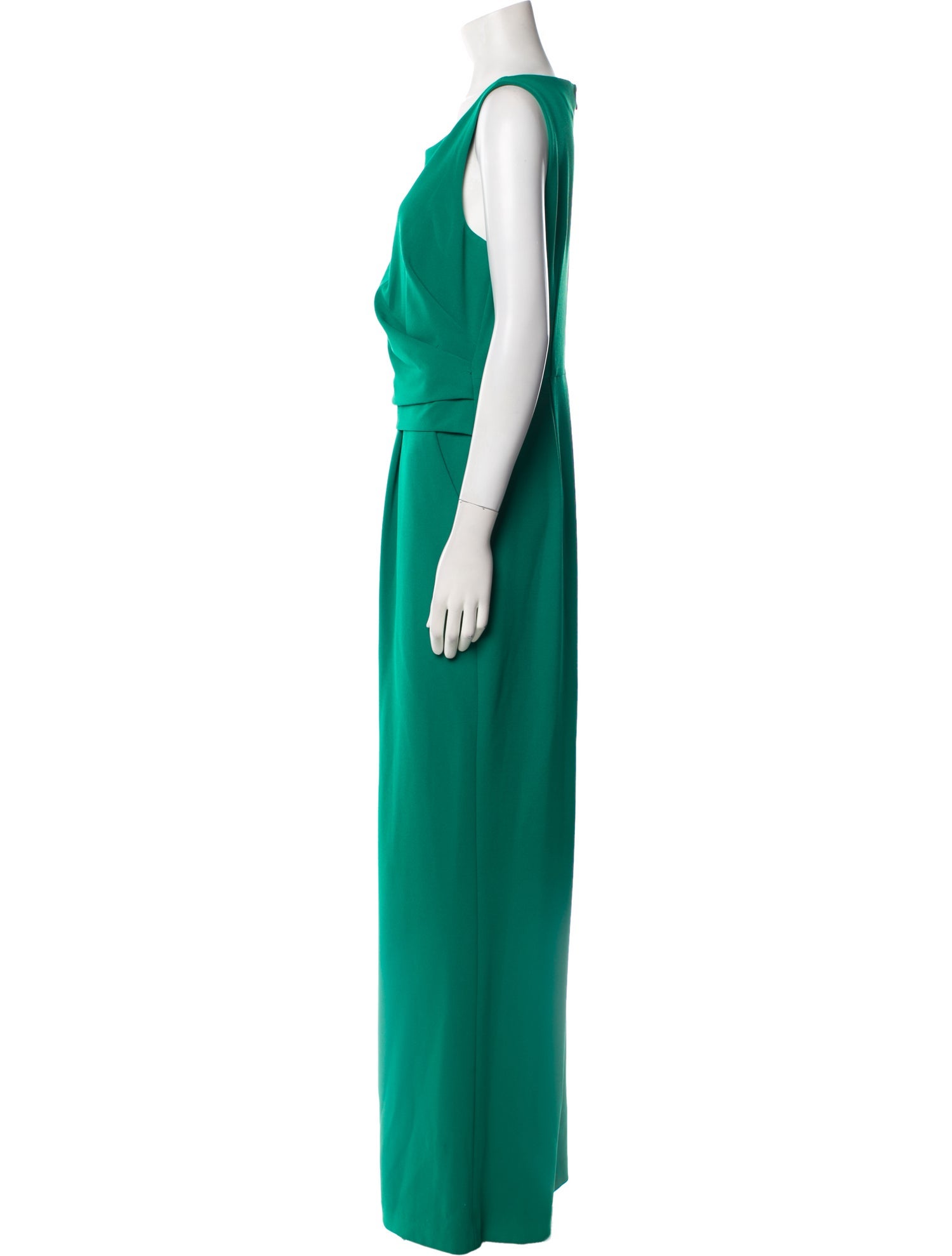 Calvin Klein Collection Scoop Neck Jumpsuit