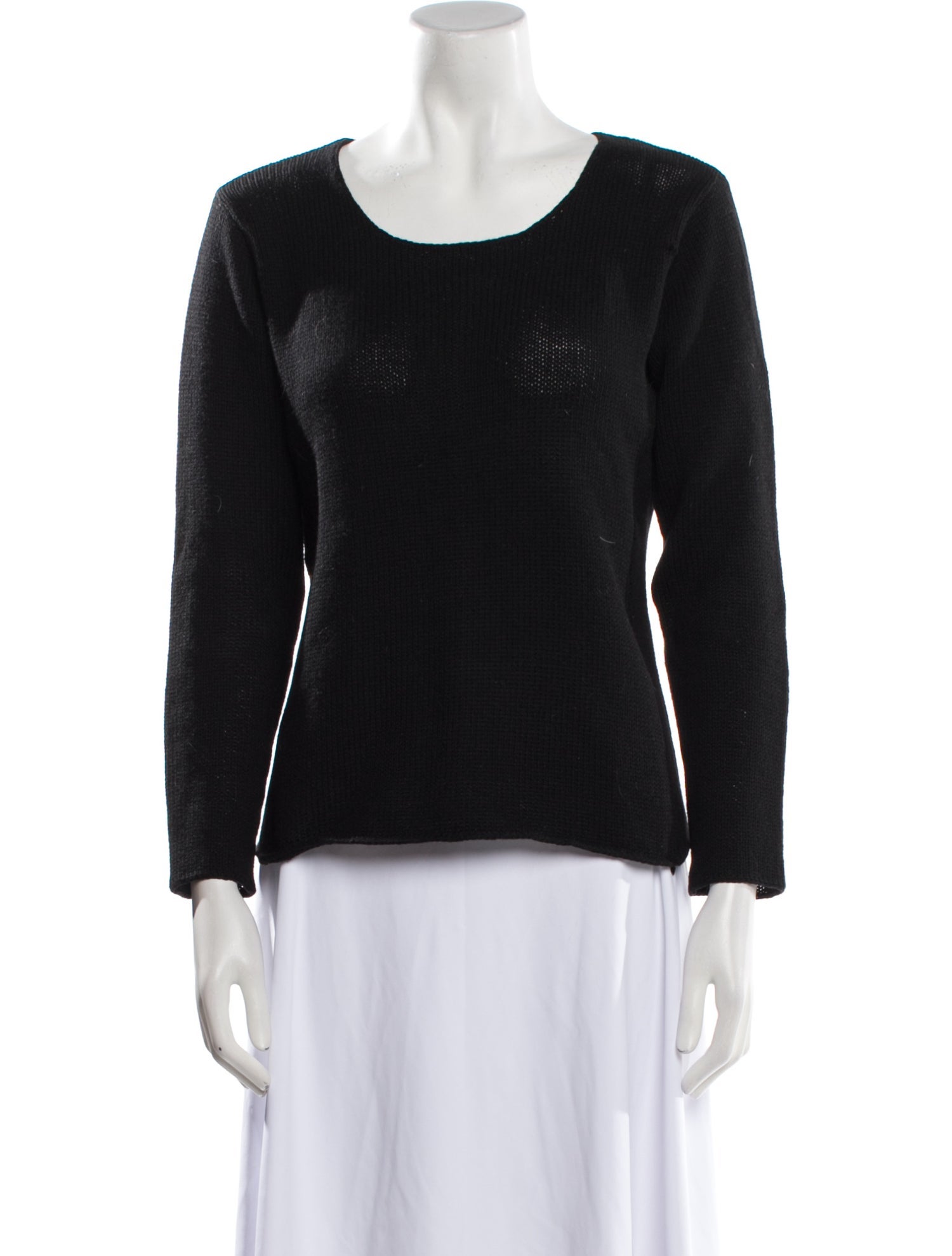 Calvin Klein Collection Cashmere Scoop Neck Sweater