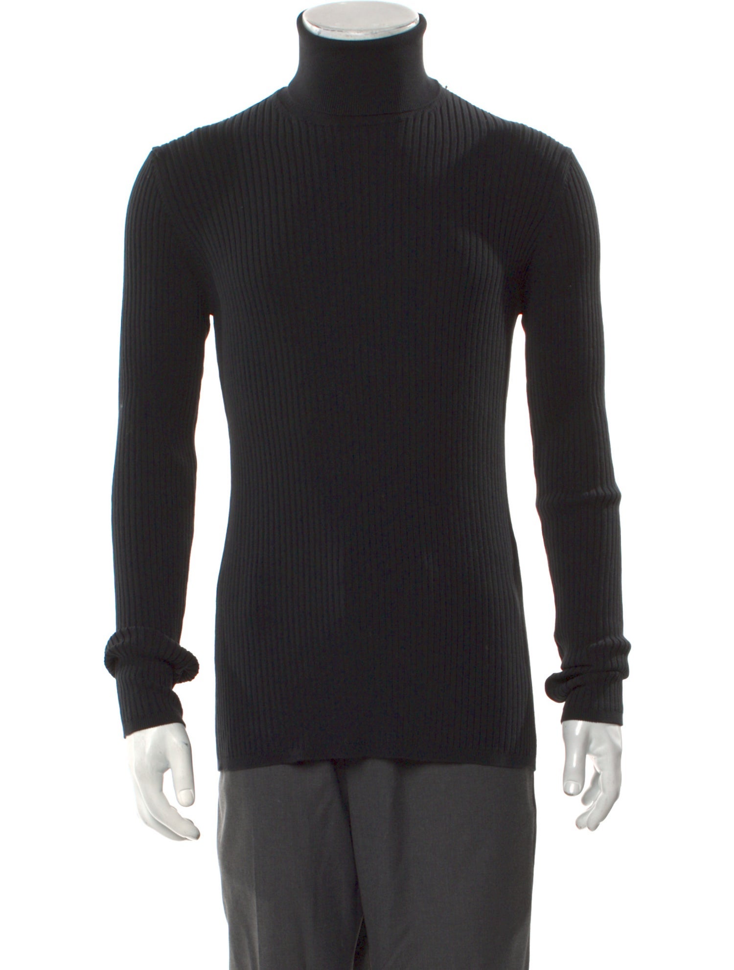 Calvin Klein Collection Turtleneck Long Sleeve Pullover