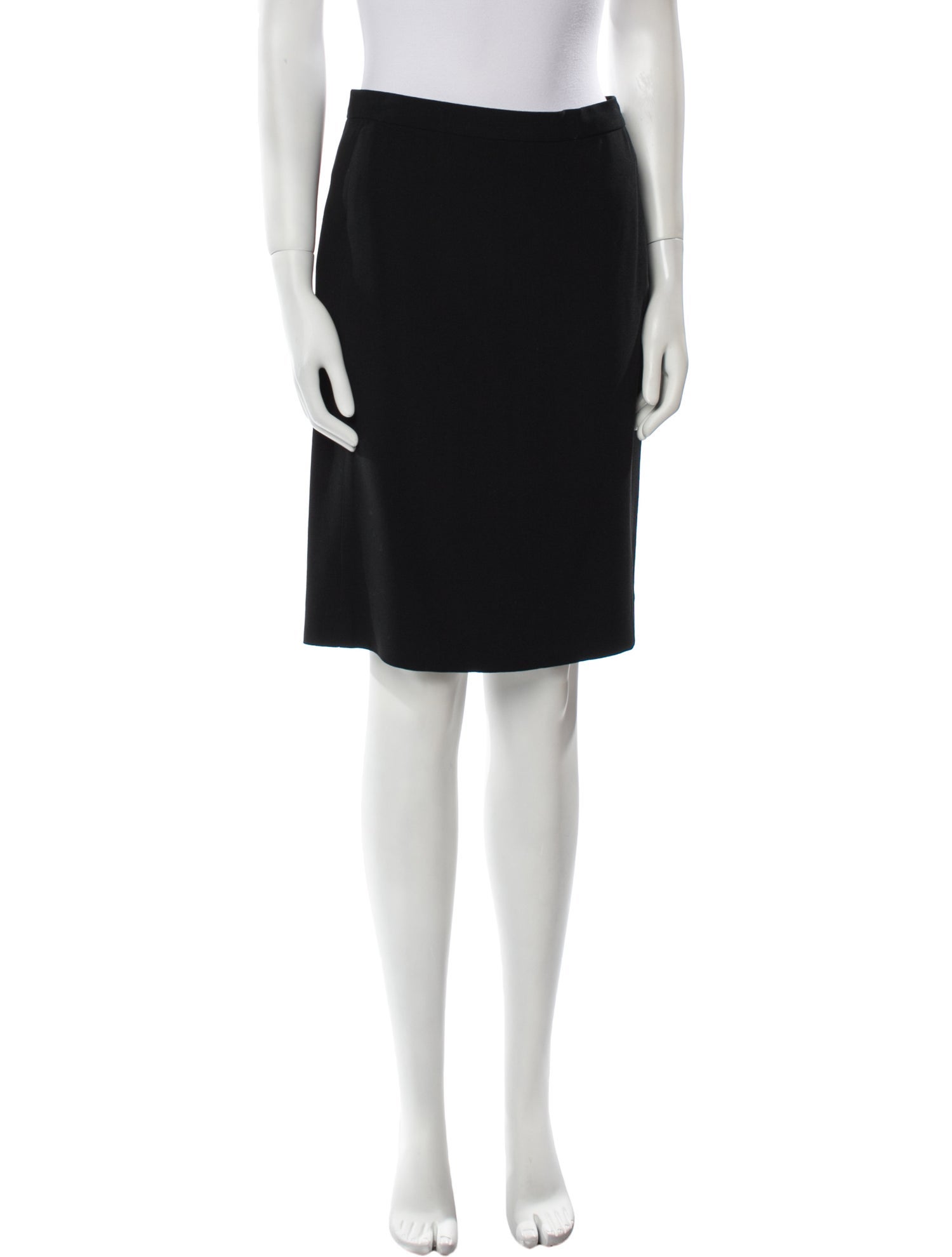 Calvin Klein Collection Wool Knee-Length Skirt