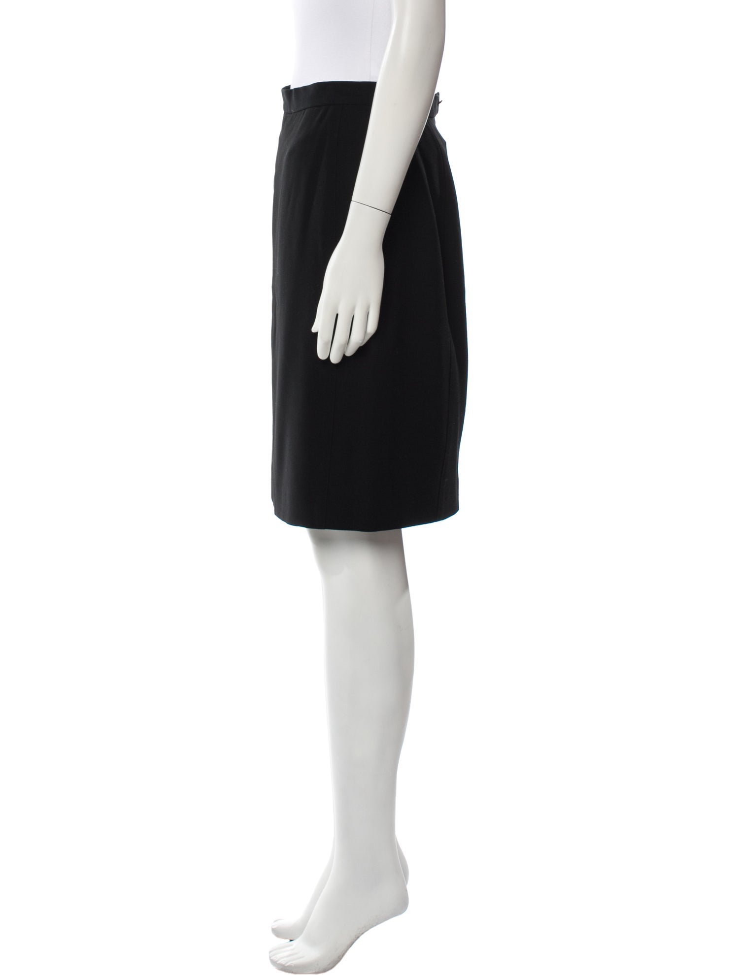 Calvin Klein Collection Wool Knee-Length Skirt