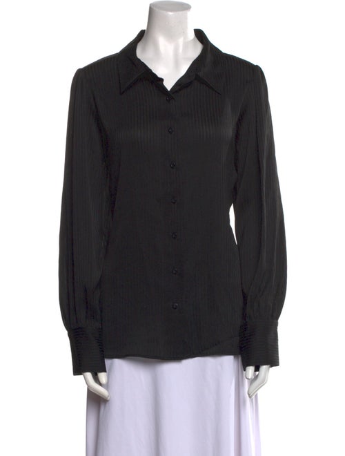 Calvin Klein Long Sleeve Button-Up Top w/ Tags