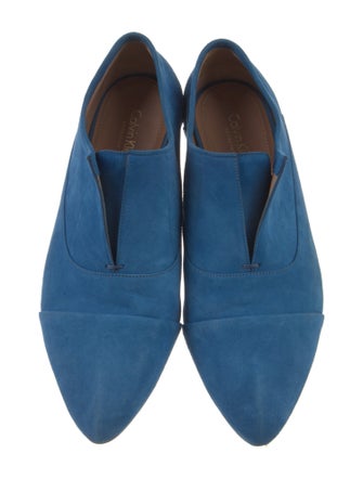Calvin Klein Collection Suede Mules