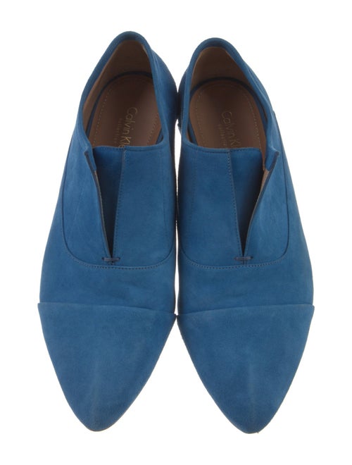 Calvin Klein Collection Suede Mules