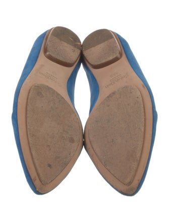 Calvin Klein Collection Suede Mules