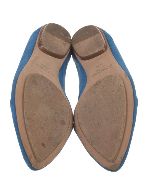 Calvin Klein Collection Suede Mules