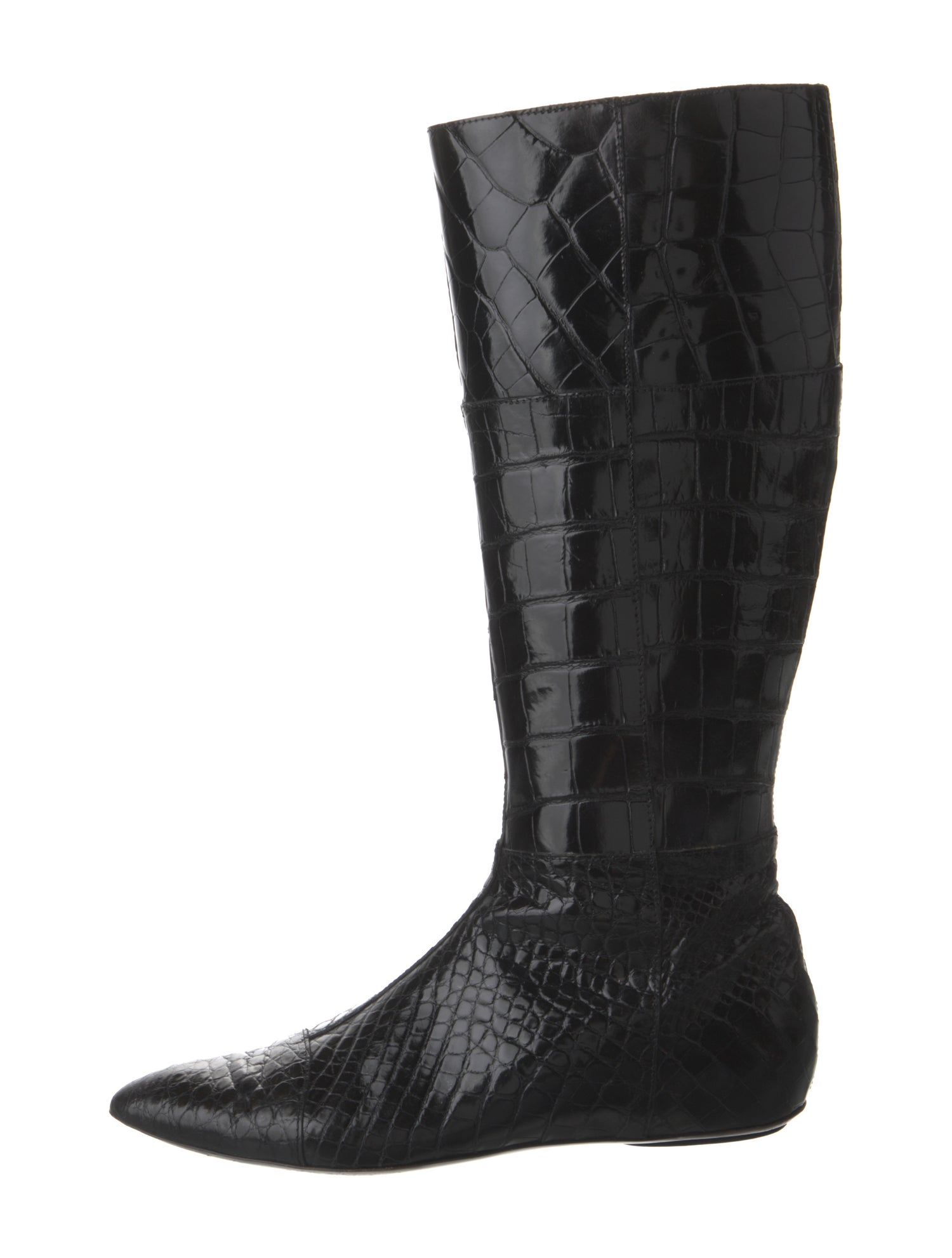 Calvin Klein Collection Alligator Boots