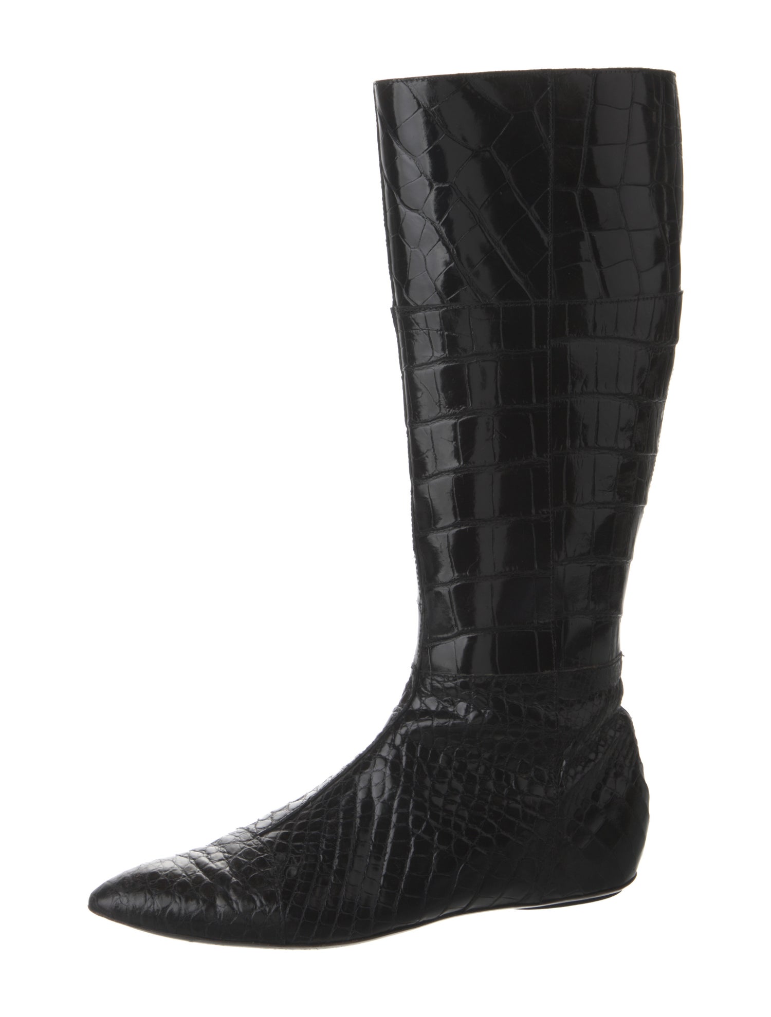 Calvin Klein Collection Alligator Boots