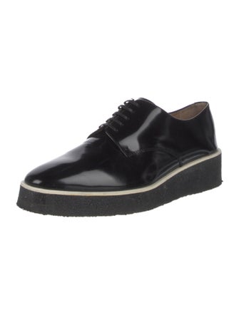 Calvin Klein Collection Patent Leather Oxfords