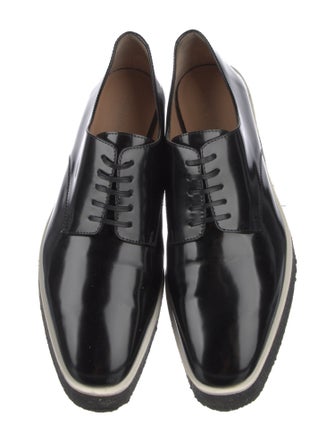 Calvin Klein Collection Patent Leather Oxfords