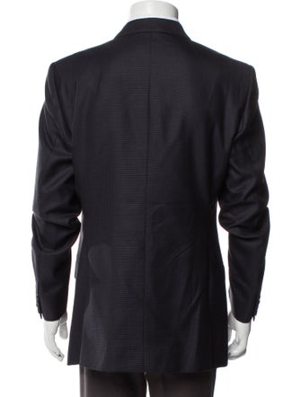 Calvin Klein Collection Wool Silk Blend Blazer