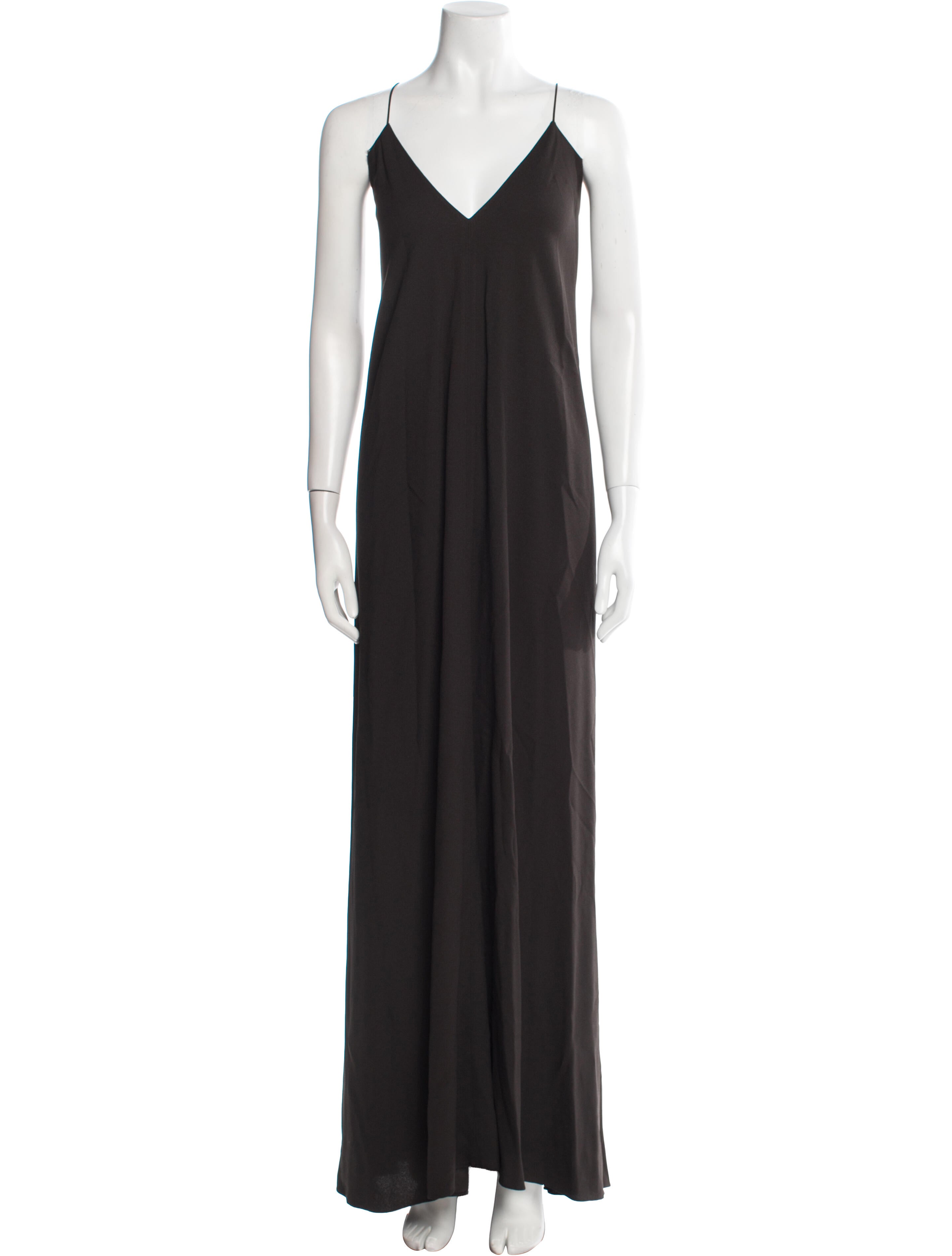 Calvin Klein Collection 2010's V-Neck Long Dress