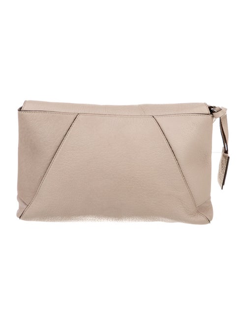 Calvin Klein Collection Leather Clutch