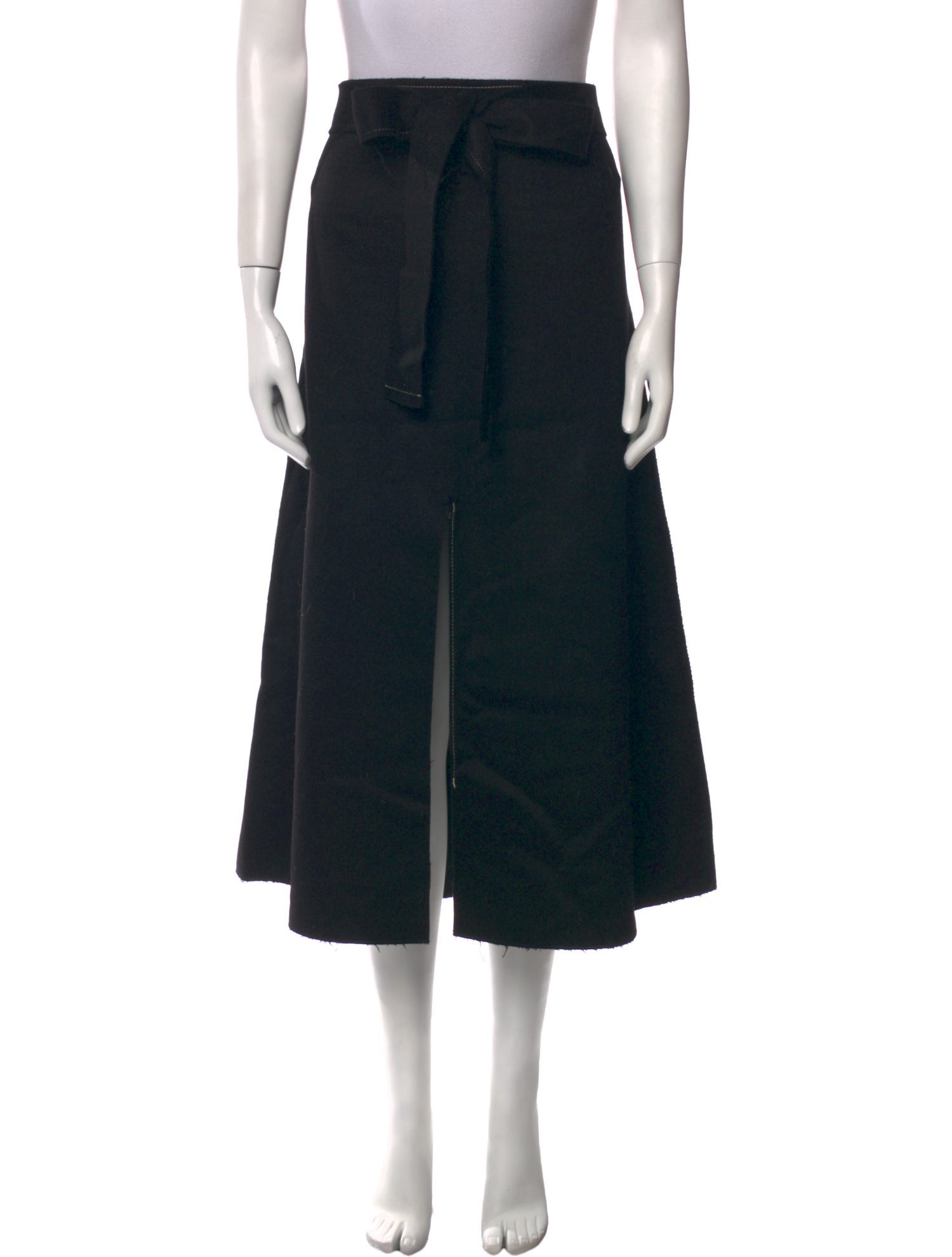 Calvin Klein Collection Cashmere Midi Length Skirt