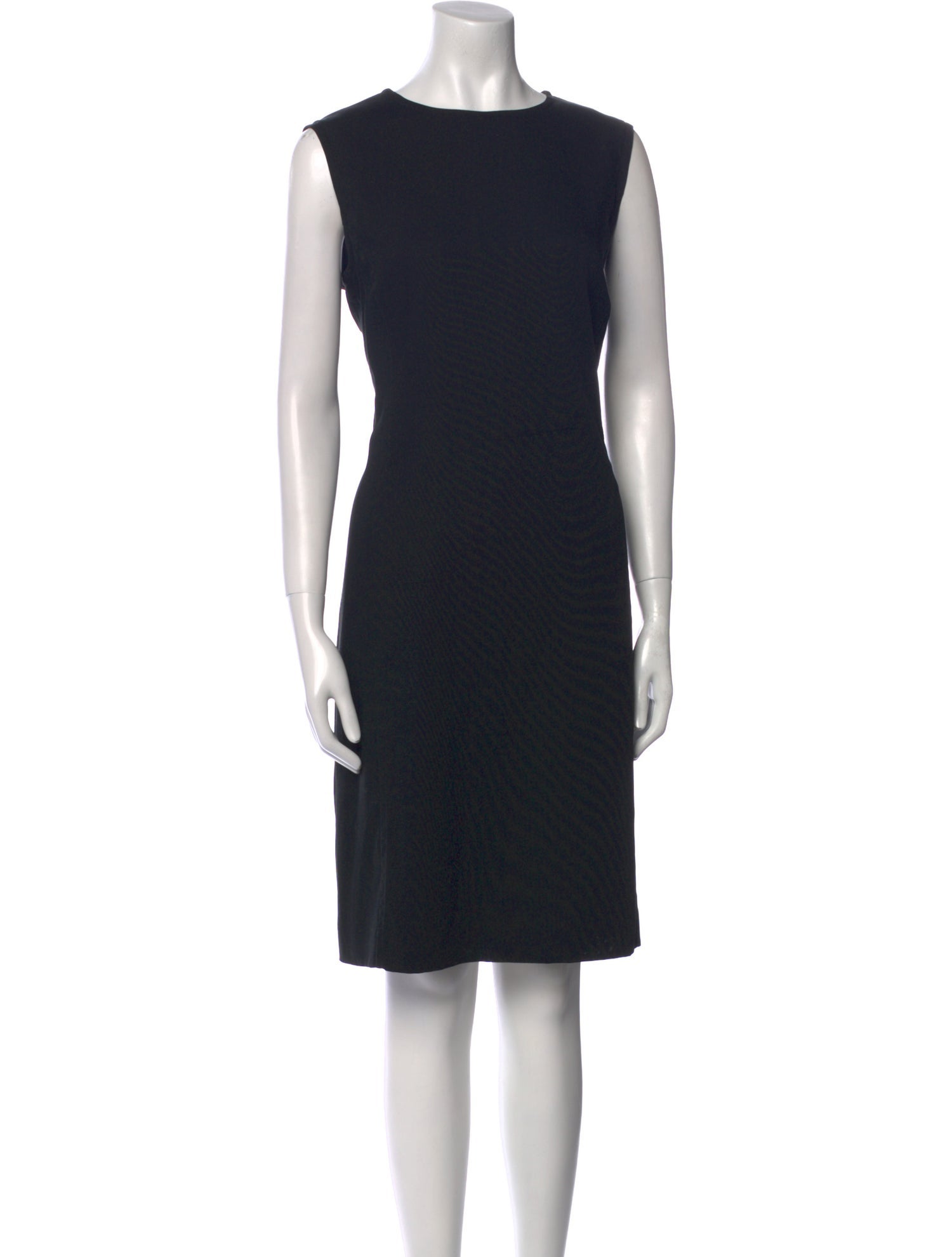 Calvin Klein Collection Bateau Neckline Knee-Length Dress