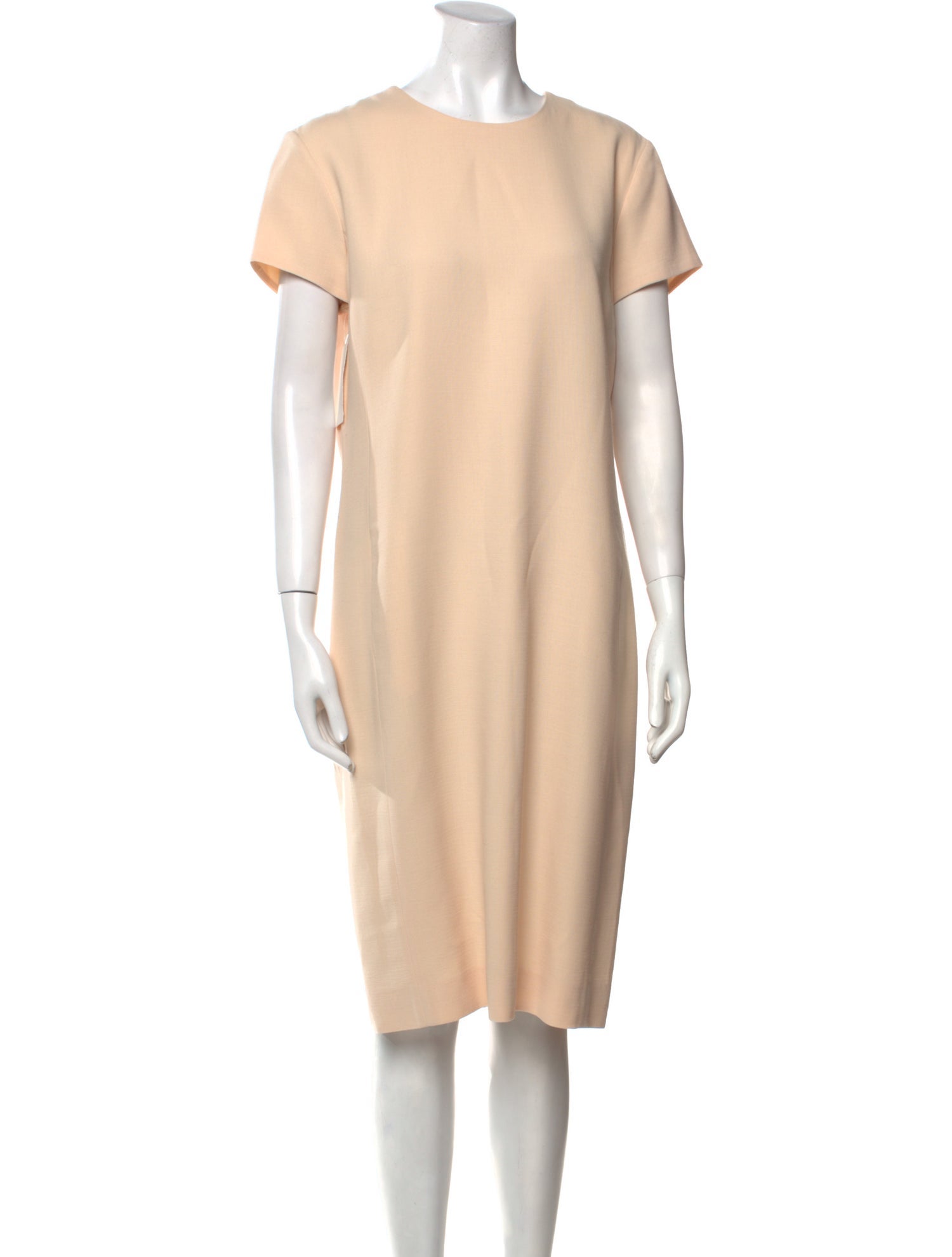 Calvin Klein Collection Wool Midi Length Dress