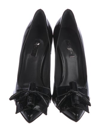 Calvin Klein Collection Patent Leather Pumps