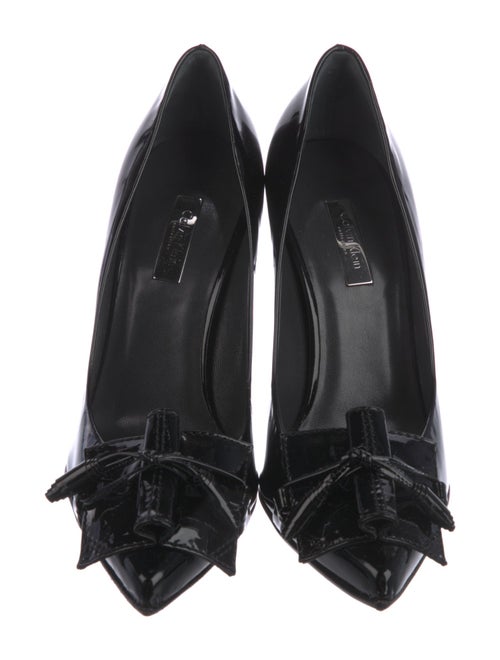 Calvin Klein Collection Patent Leather Pumps