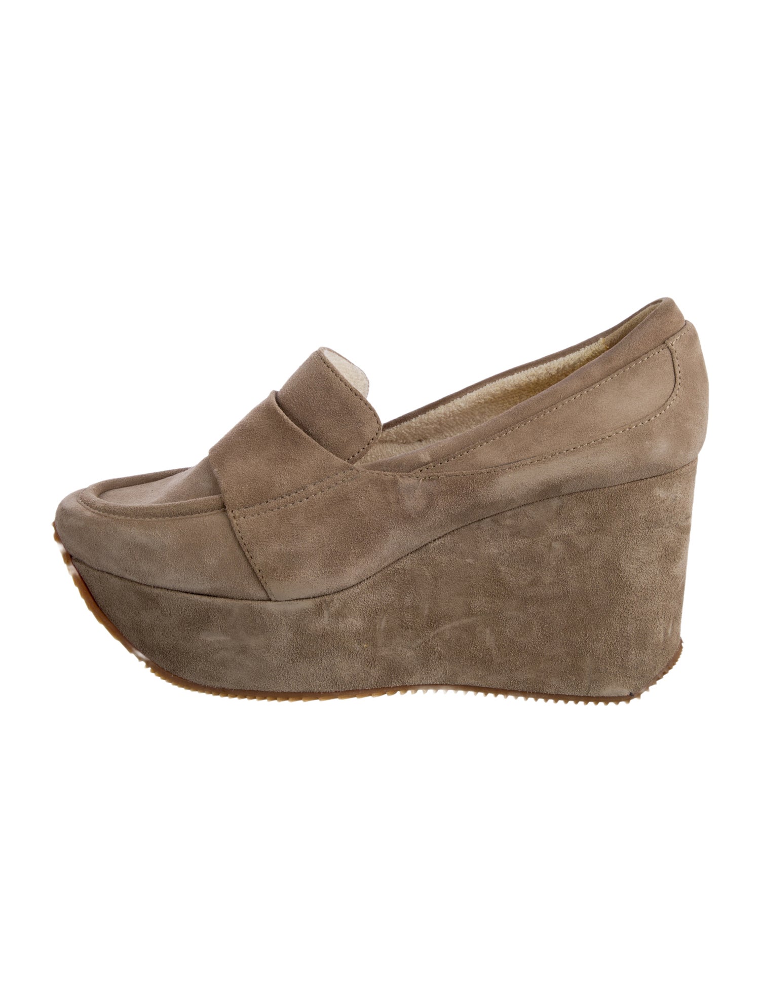 Calvin Klein Collection Suede Mules