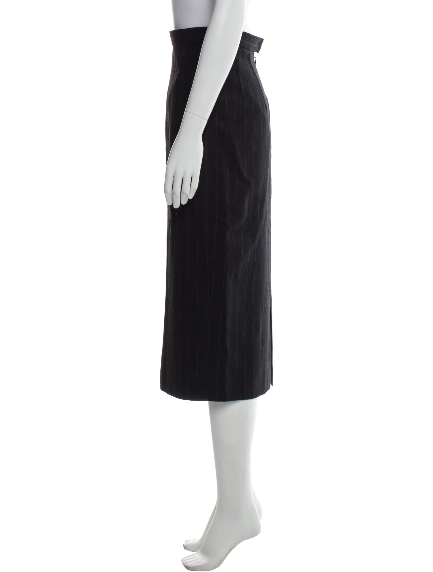 Calvin Klein Collection Wool Knee-Length Skirt
