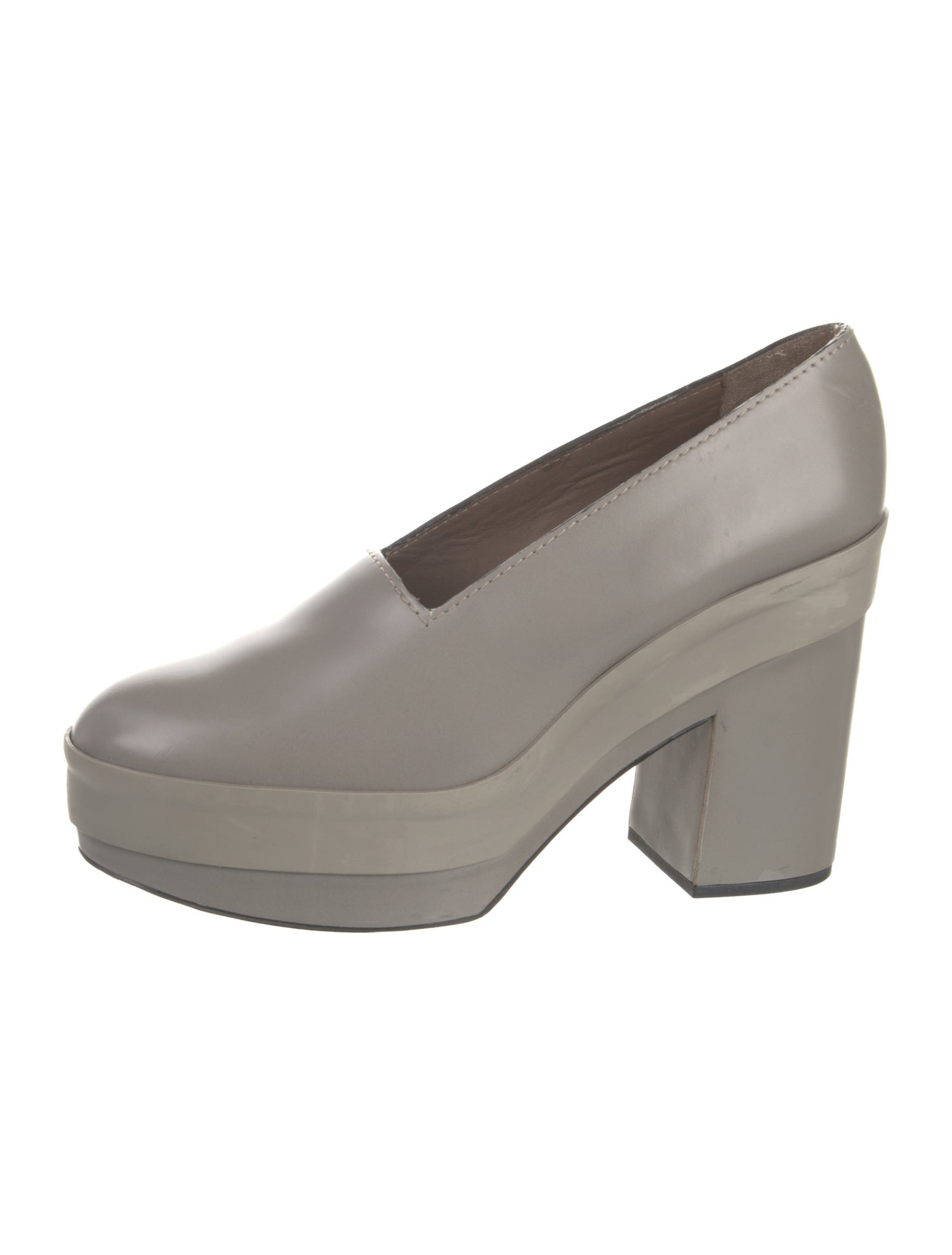 Calvin Klein Collection Leather Pumps