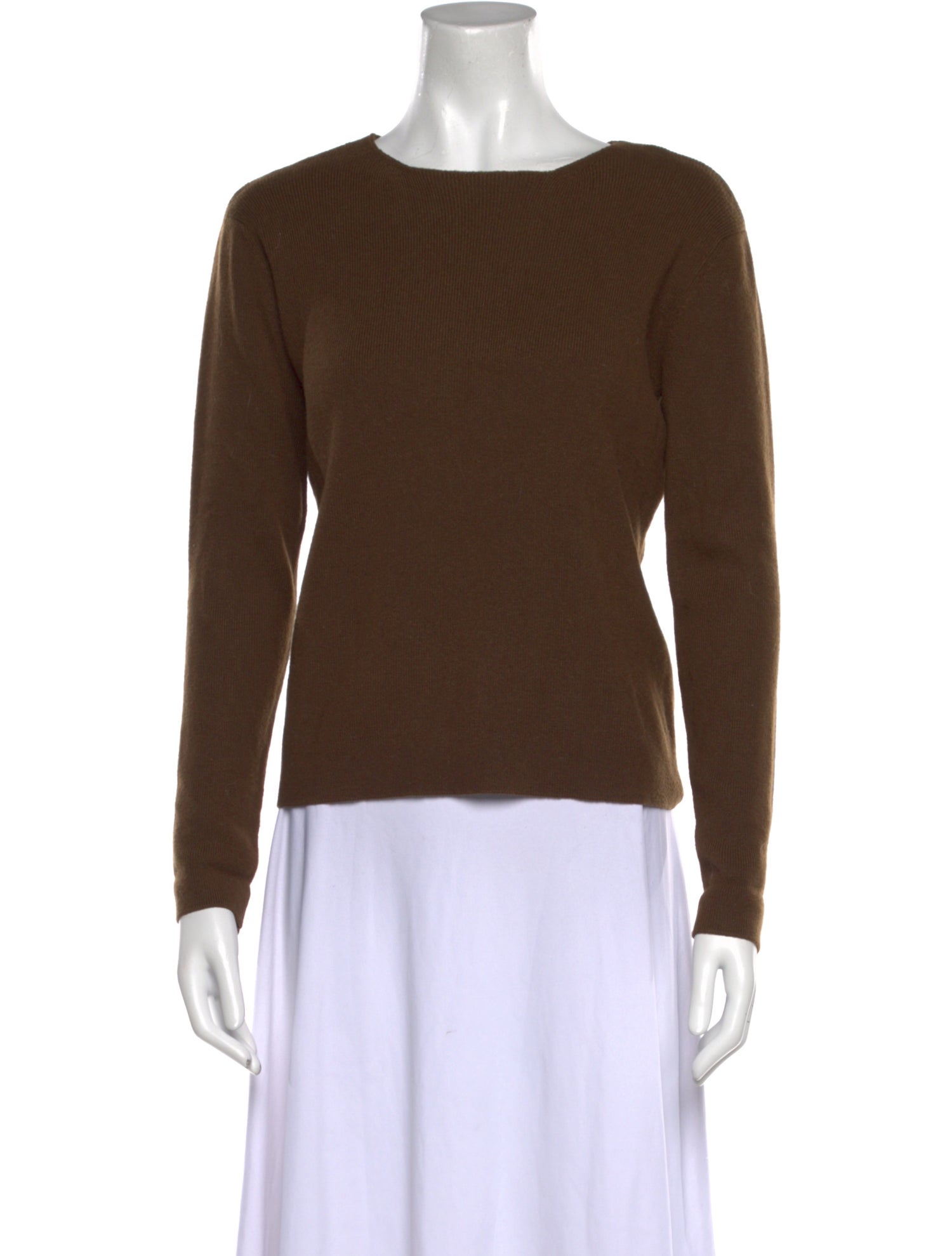 Calvin Klein Collection Cashmere Scoop Neck Sweater
