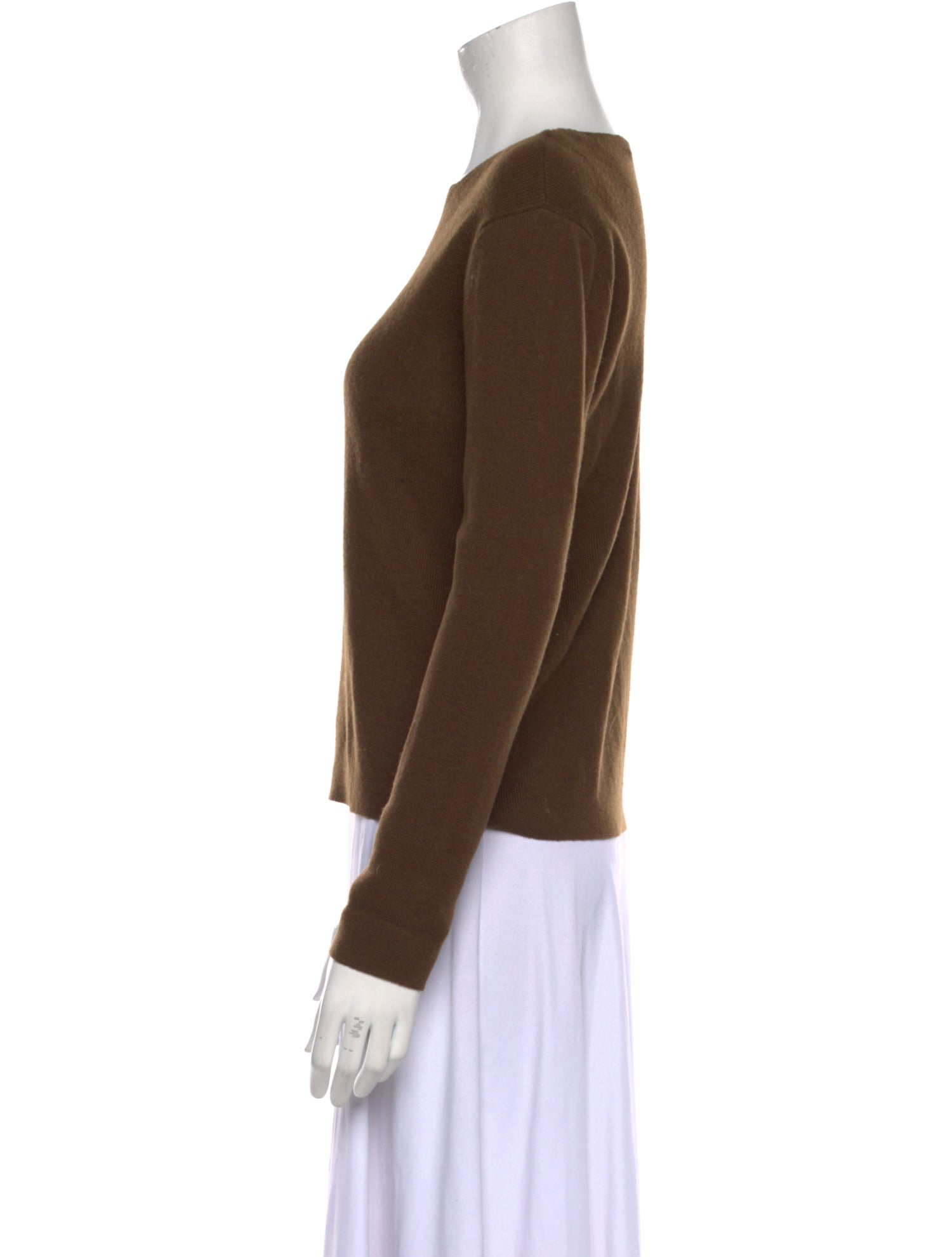 Calvin Klein Collection Cashmere Scoop Neck Sweater