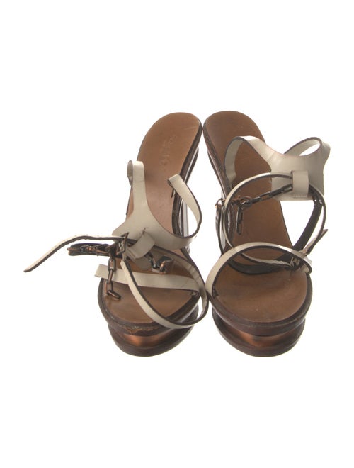 Calvin Klein Collection Leather Sandals
