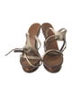 Calvin Klein Collection Leather Sandals