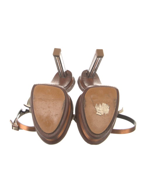 Calvin Klein Collection Leather Sandals