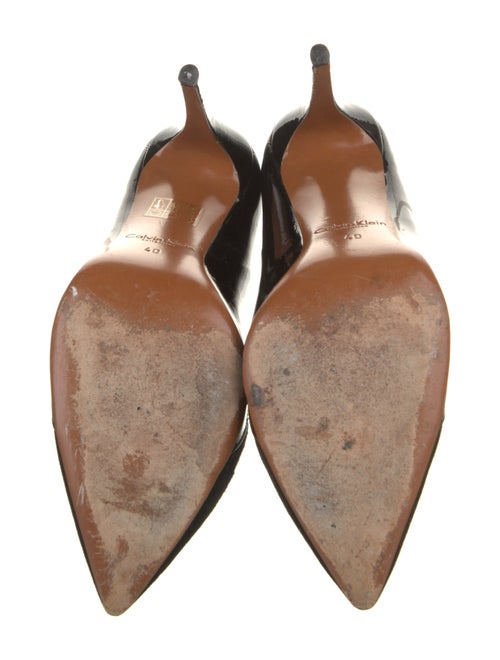 Calvin Klein Collection Patent Leather Pumps