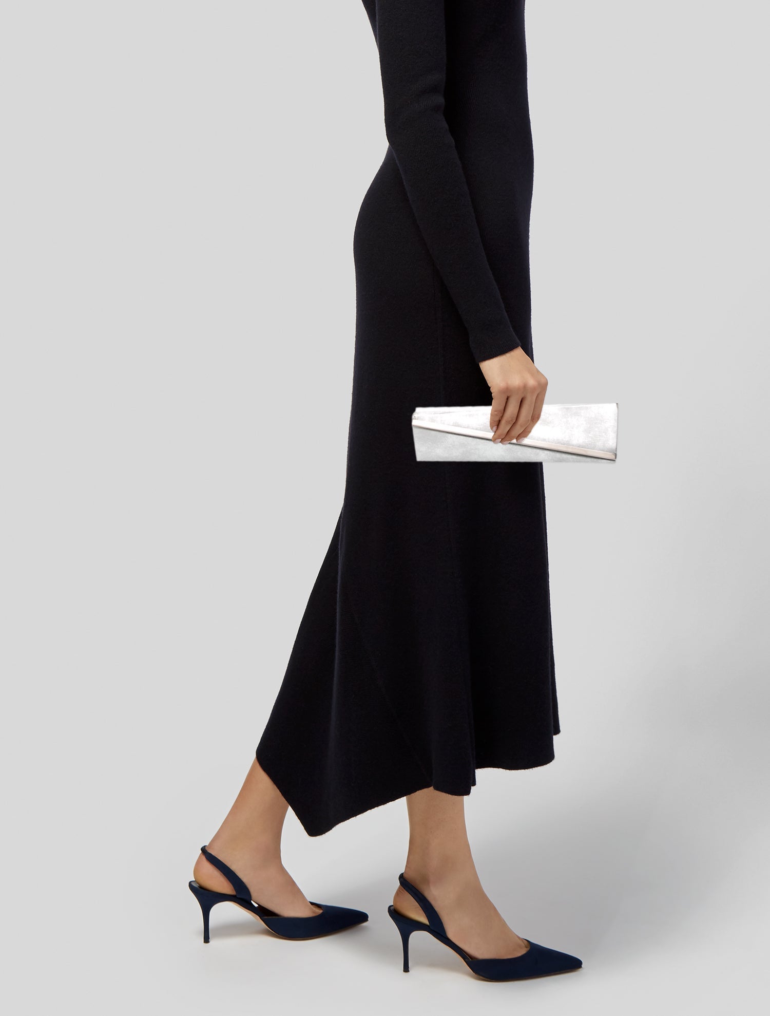 Calvin Klein Collection Leather Minaudière