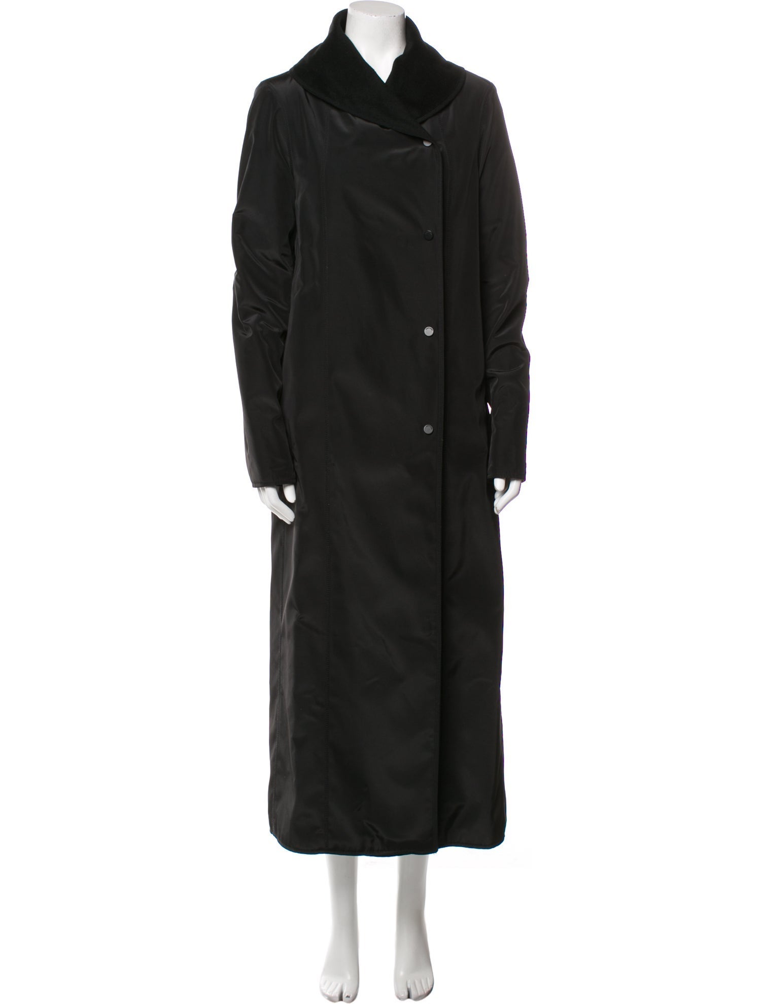 Calvin Klein Collection Vintage Faux Fur Coat