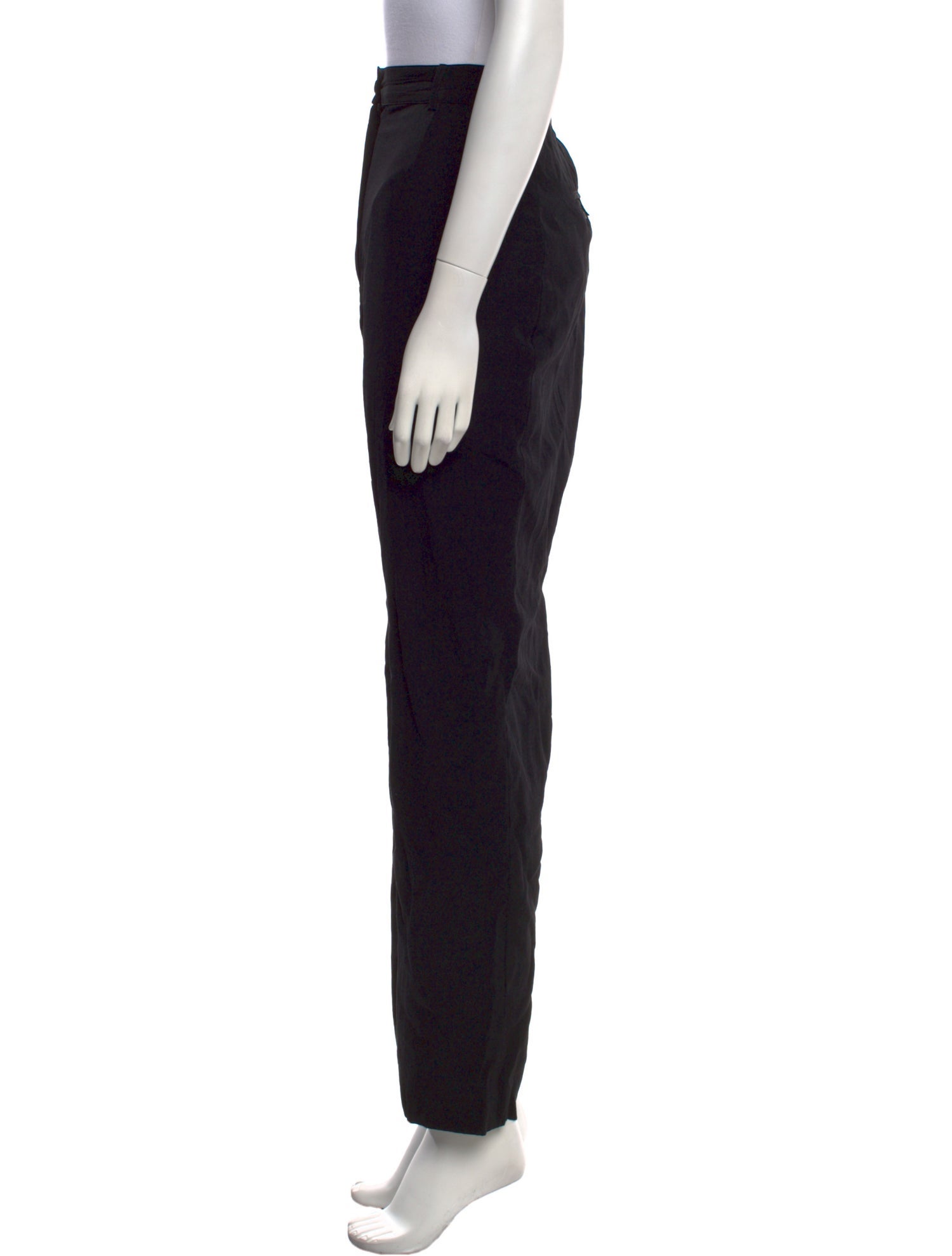 Calvin Klein Collection Wool Straight Leg Pants