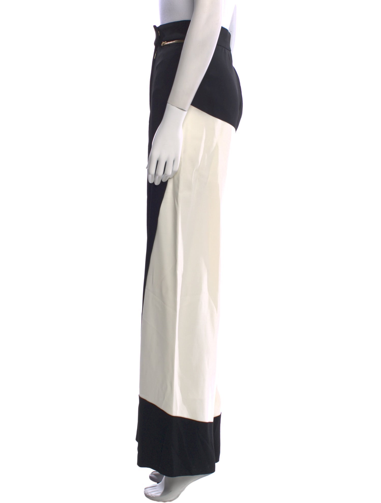 Calvin Klein Collection Wool Wide Leg Pants