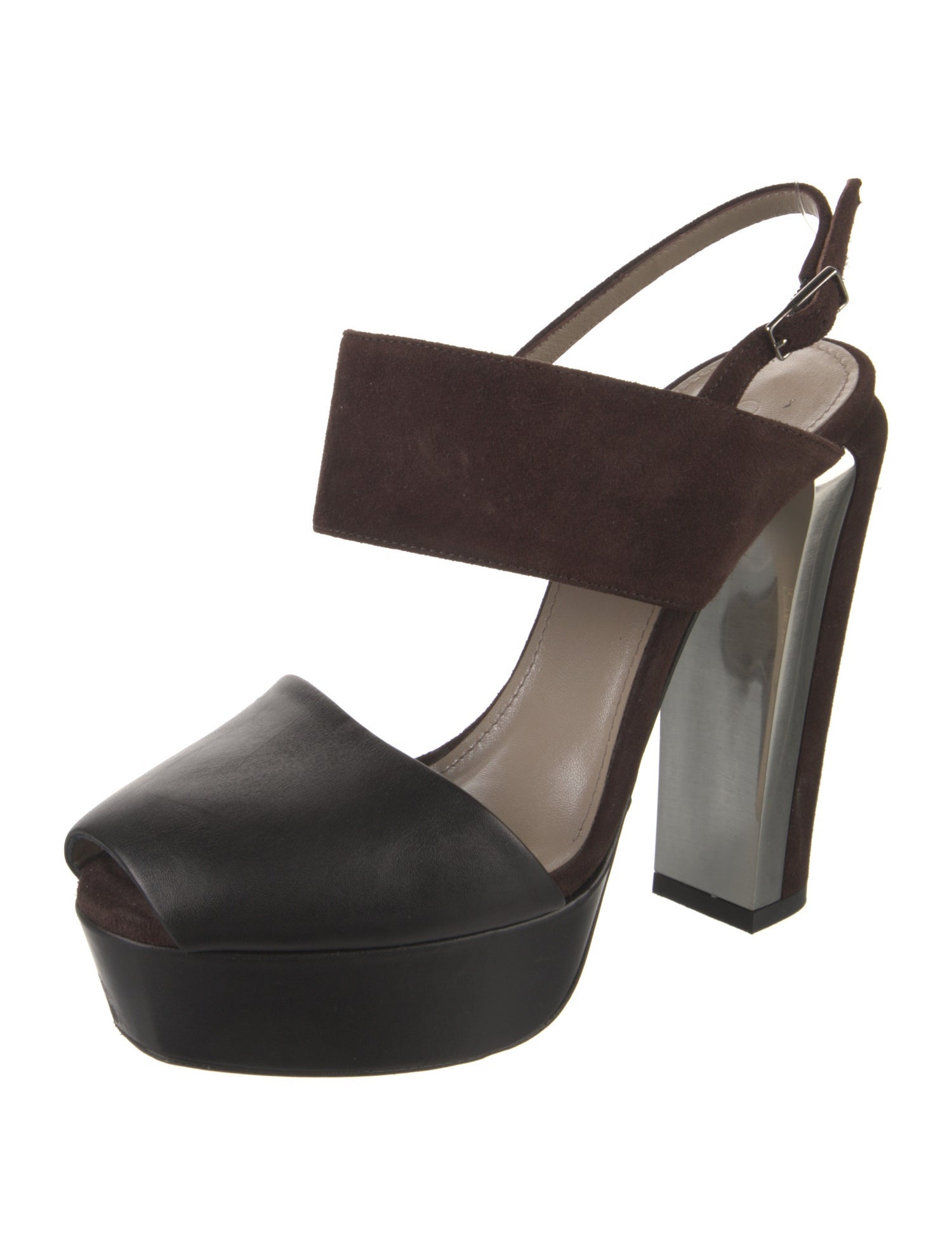 Calvin Klein Collection Suede Mules