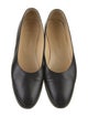 Calvin Klein Collection Leather Ballet Flats
