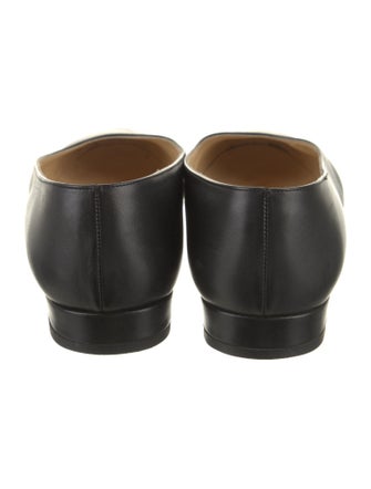 Calvin Klein Collection Leather Ballet Flats