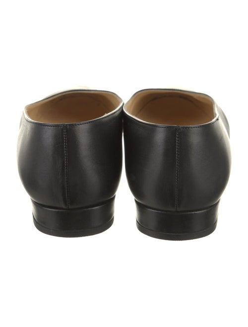 Calvin Klein Collection Leather Ballet Flats