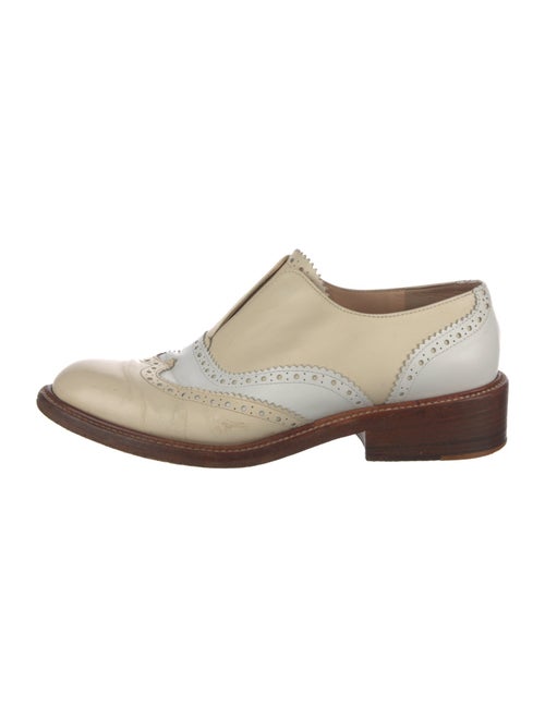 Calvin Klein Collection Leather Oxfords