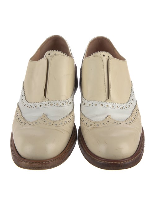 Calvin Klein Collection Leather Oxfords