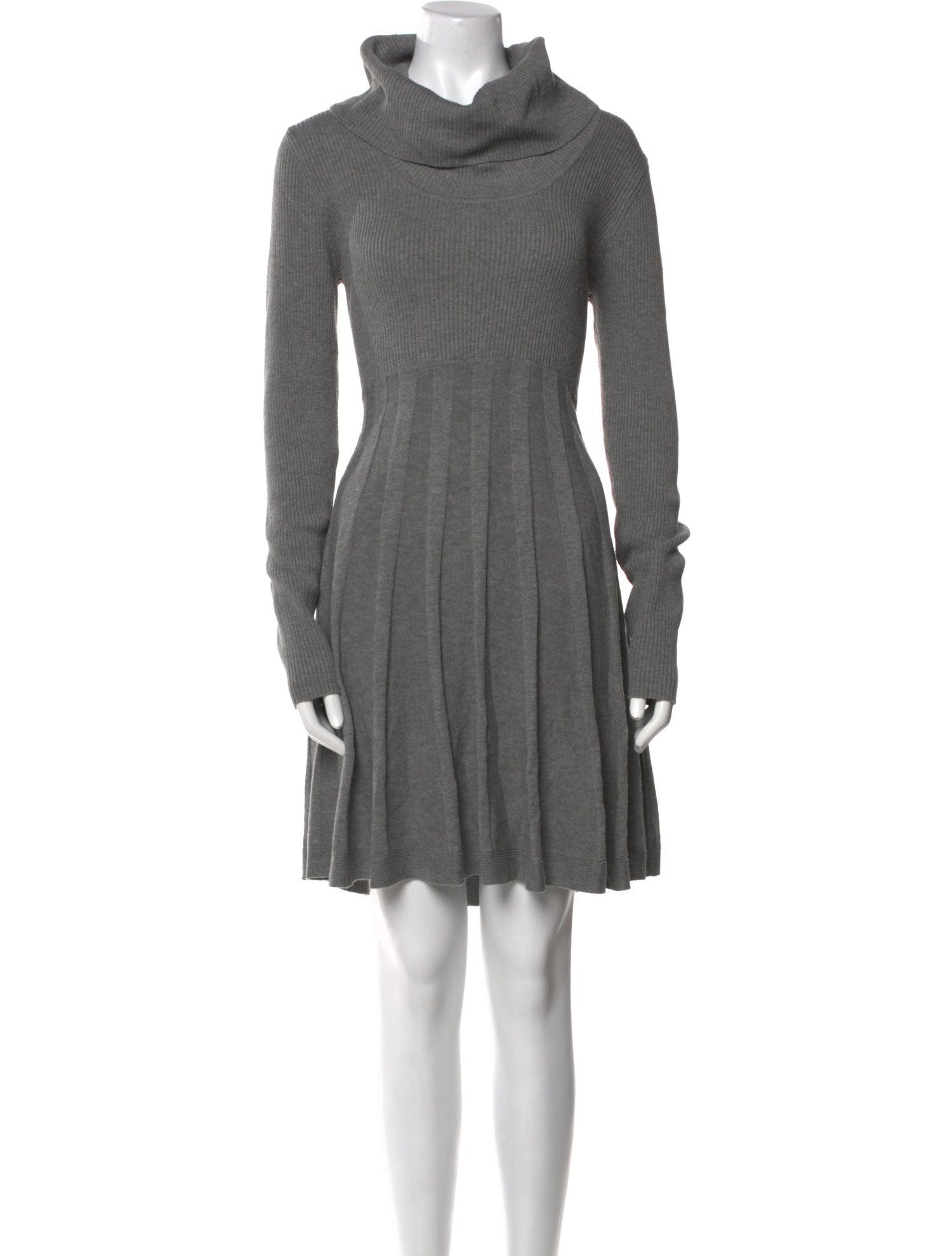 Calvin Klein Turtleneck Midi Length Dress