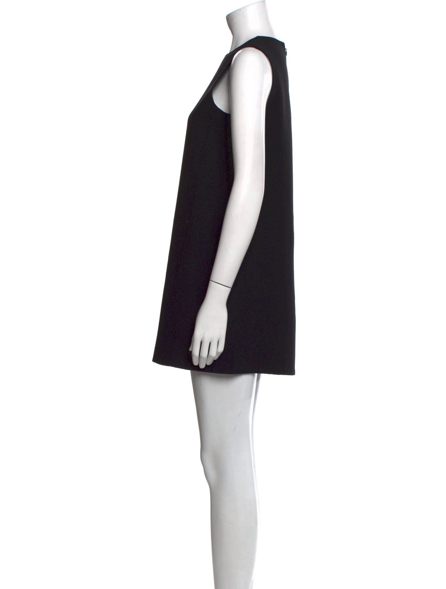 Calvin Klein Collection Crew Neck Mini Dress