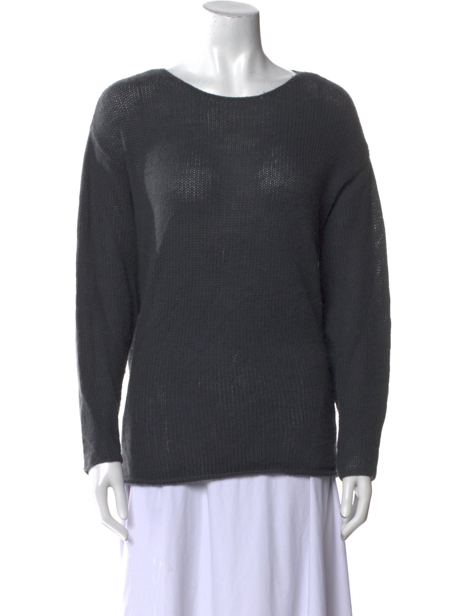 Calvin Klein Collection Cashmere Scoop Neck Sweater