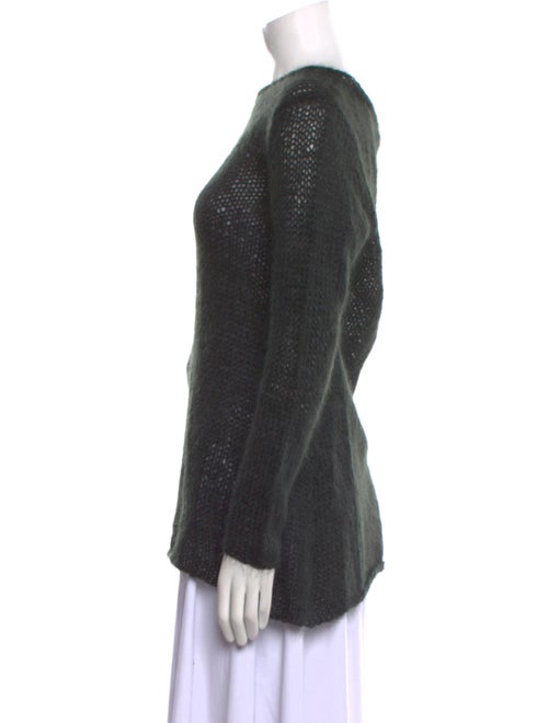 Calvin Klein Collection Mohair Bateau Neckline Sweater