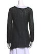 Calvin Klein Collection Mohair Bateau Neckline Sweater