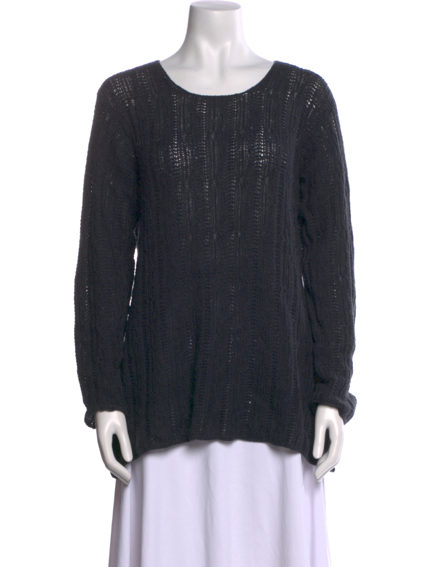 Calvin Klein Collection Cashmere Scoop Neck Sweater