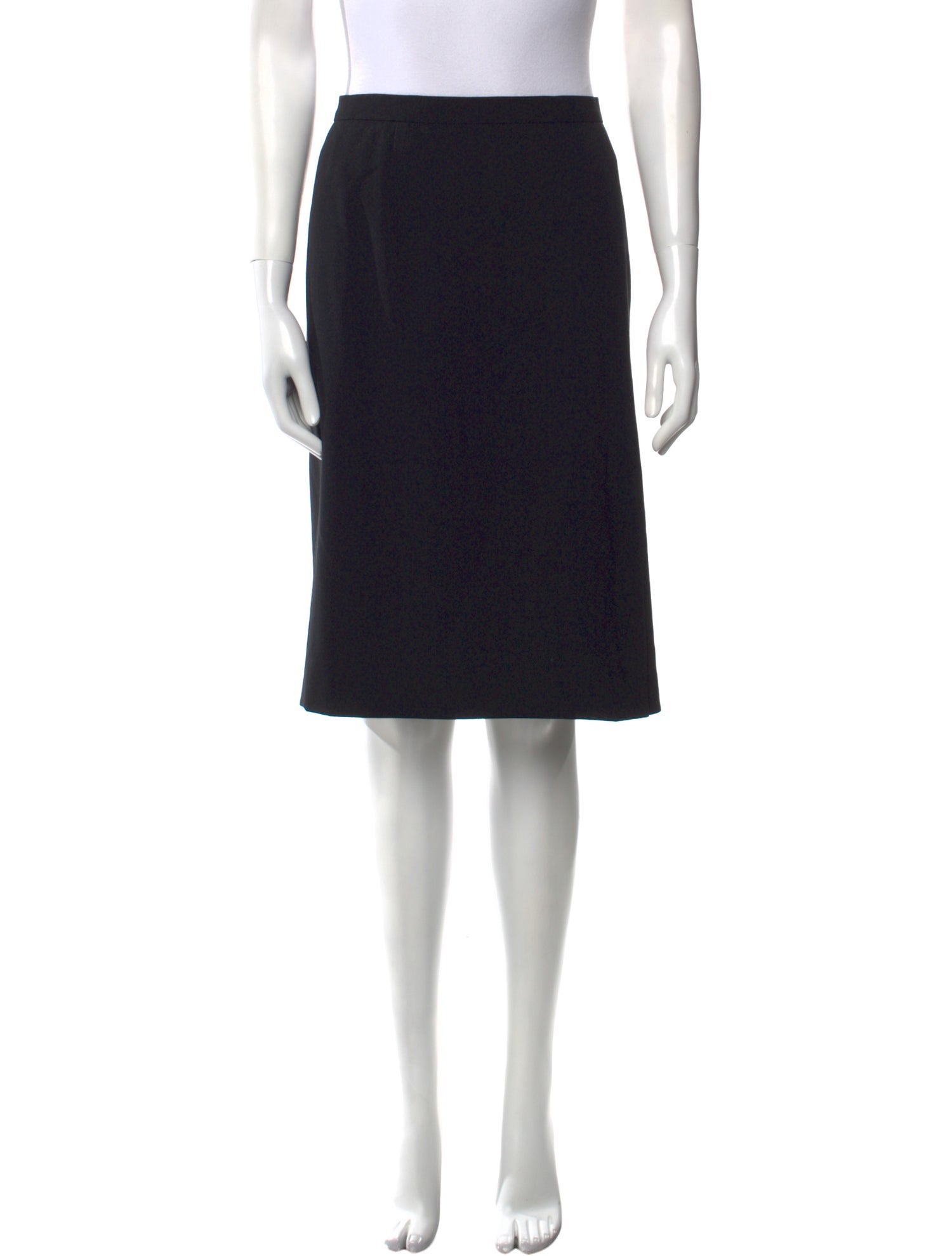 Calvin Klein Collection Wool Knee-Length Skirt