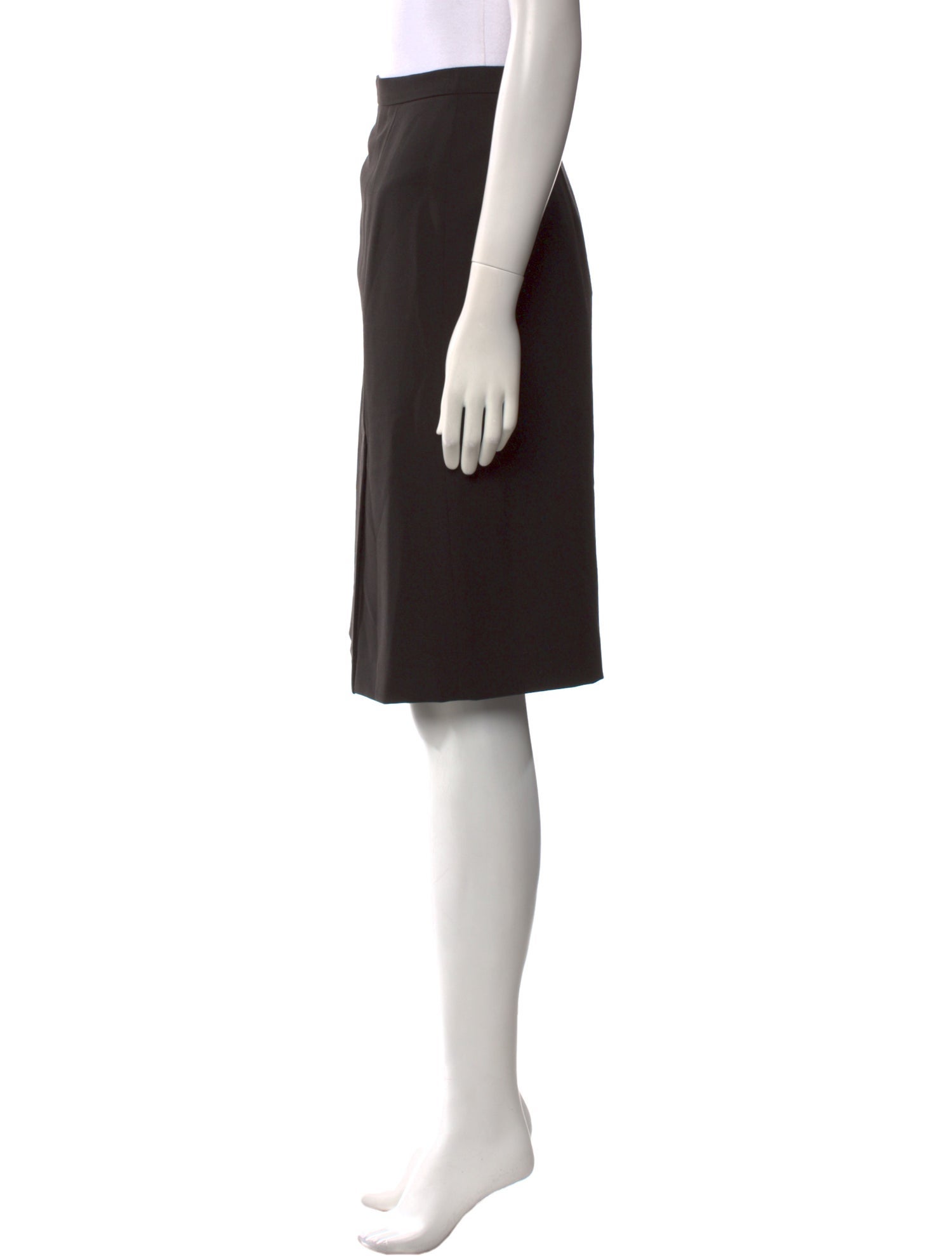 Calvin Klein Collection Wool Knee-Length Skirt
