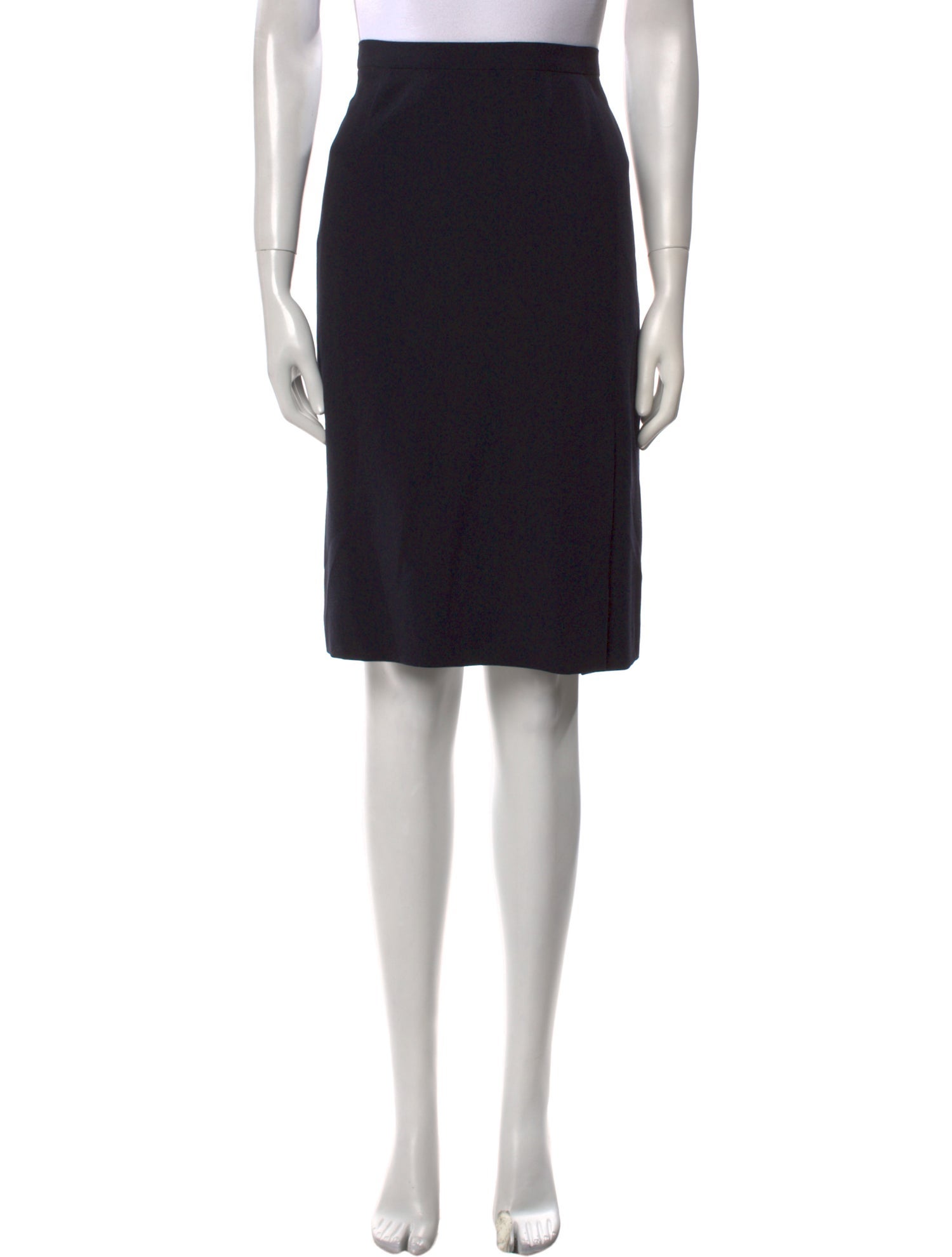 Calvin Klein Collection Wool Knee-Length Skirt